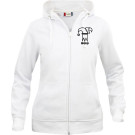 Basic Damen Sweatjacke mit Kapuze